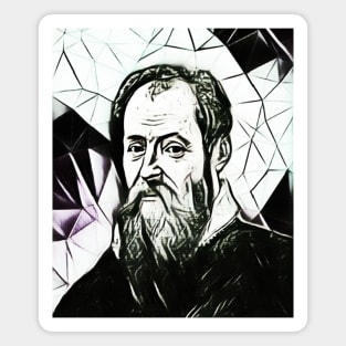 Giorgio Vasari Black and White Portrait | Giorgio Vasari Artwork 3 Magnet